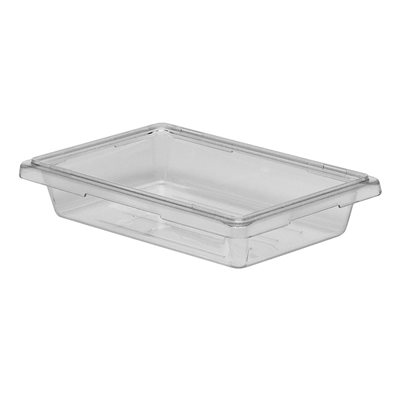 CONTAINER 18"X12"X3"H POLYCARBONATE CLEAR