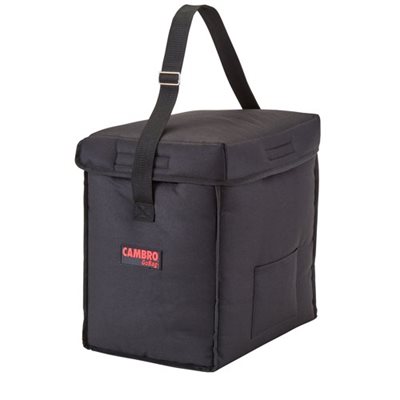 DELIVERY BAG 13"X9"X13" BLACK
