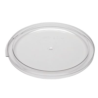 COVER FOR ROUND CONTAINER 12 / 18 / 22 QT CLEAR