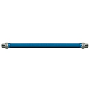 GAS CONNECTOR 1 / 2" X 36" BLUE COATED