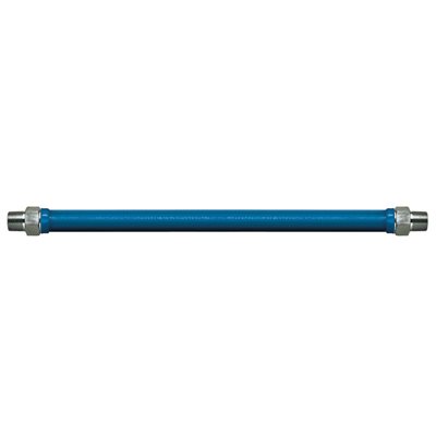 GAS CONNECTOR 1 / 2" X 48" BLUE COATED