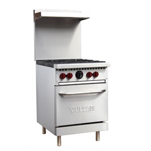 VULCAN 4 BURNER STOVE WITH OVEN