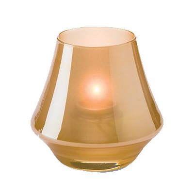 CHIME CANDLE LAMP SATIN GOLD