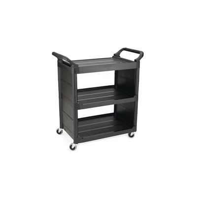 CART 19"x34" BLACK WITH END PANELS