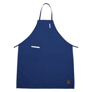 APRON BLUE WITH POCKETS 33"X26"