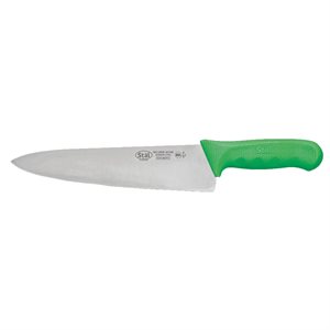 CHEF KNIFE 10" GREEN HANDLE