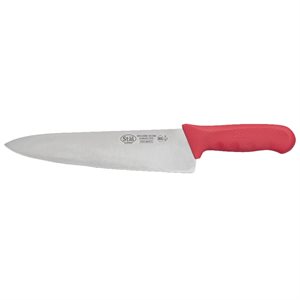 CHEF KNIFE 10" RED HANDLE