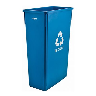 23 GALLON RECYCLE TRASH CAN BLUE